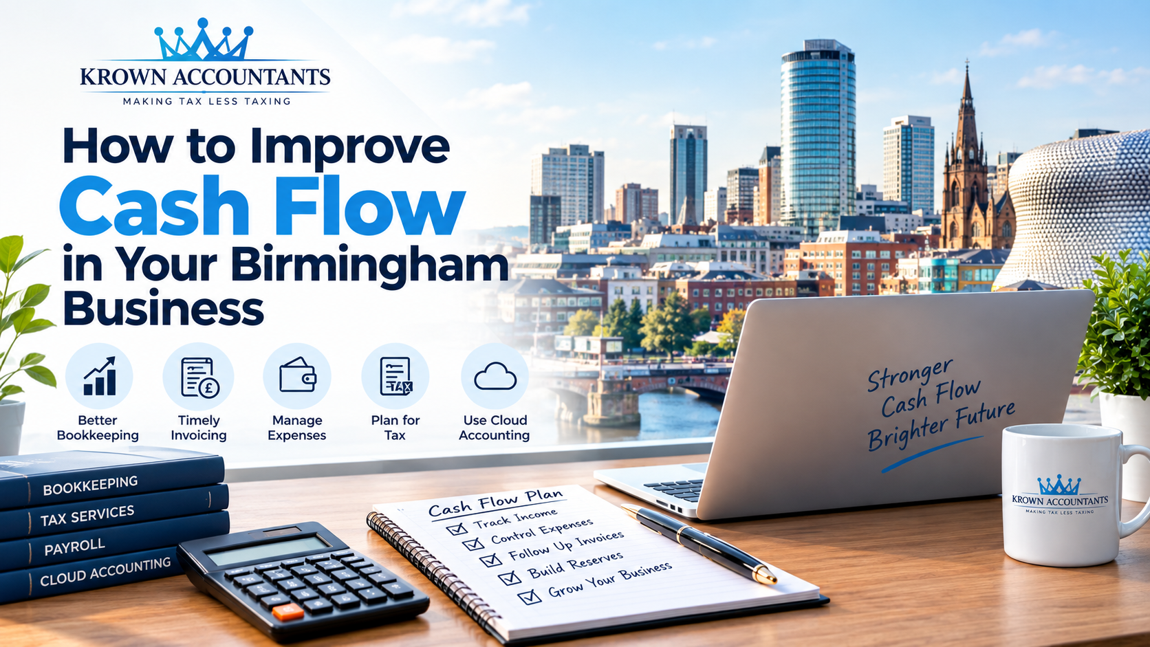 How to Improve Cash Flow in Your Birmingham Business – Krown Accountants