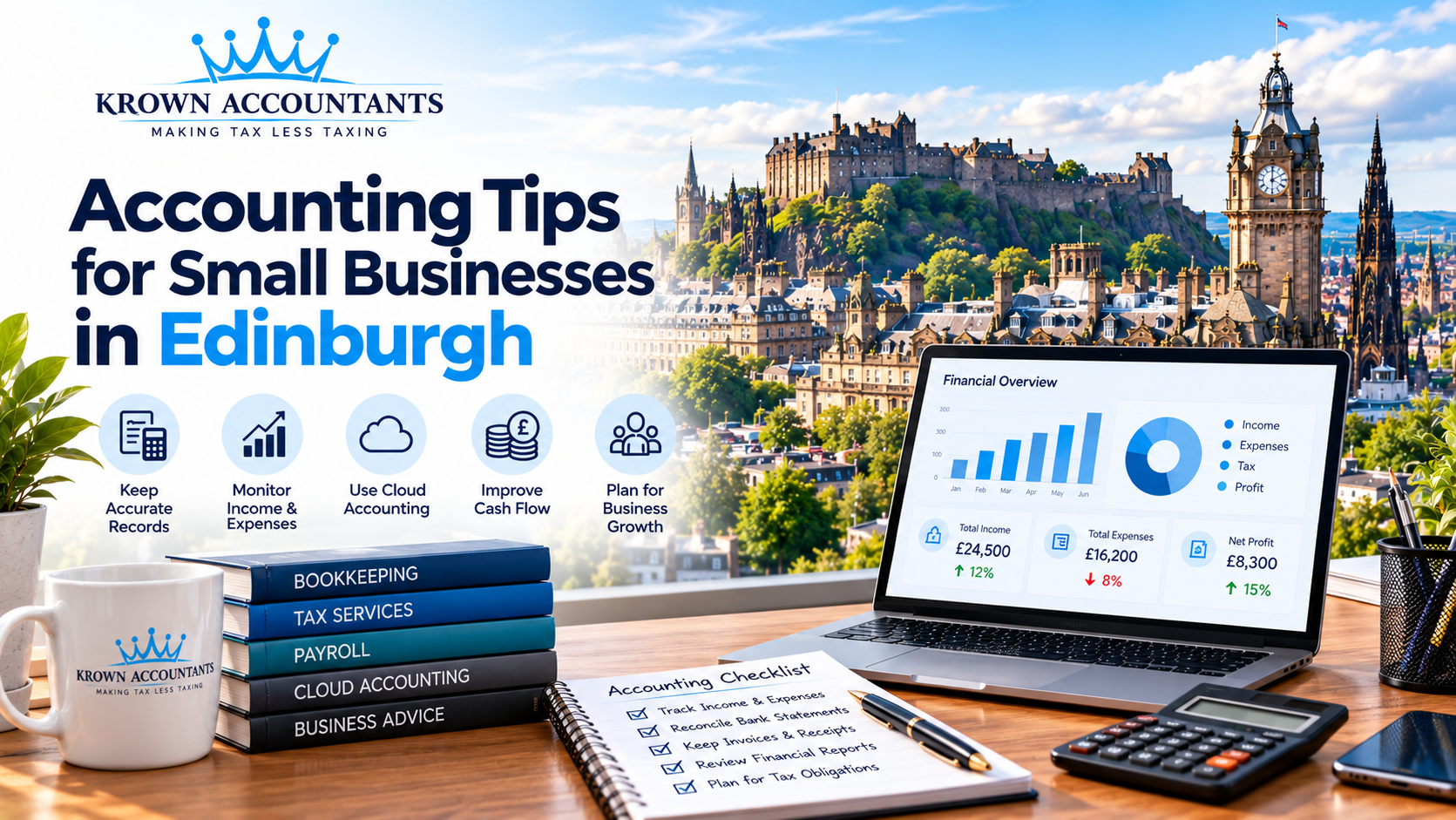 Accounting Tips for Small Businesses in Edinburgh – Krown Accountants